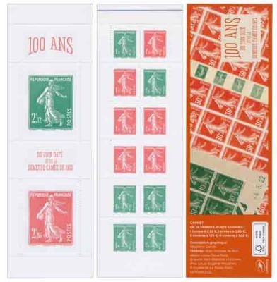 2022 - Carnet France C1530 - 100 ans du coins dat�s et de la semeuse cam�e