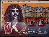 2022 - France Blocs Marigny 34D + 34ND - Année Molière 1622-1673 