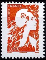 2023 - France 5729 - Marianne de l\'Avenir 1,00  (orange)