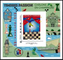 2024 - Bloc France FFAP24 - Timbres Passion Châlons-en-Champagne