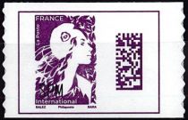 2024 - Saint Pierre et Miquelon - Marianne de l\'Avenir - SPM TVP Adhésif International violet 