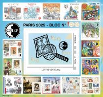 2025 - Bloc CNEP 100 - Paris 2025 Bloc n°100