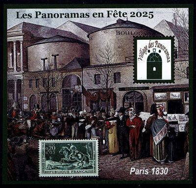 2025 - France Bloc n� 6 - Village des Panoramas 