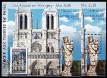 2025 - France Blocs Marigny 37D + 37ND - Restauration de Notre-Dame de Paris