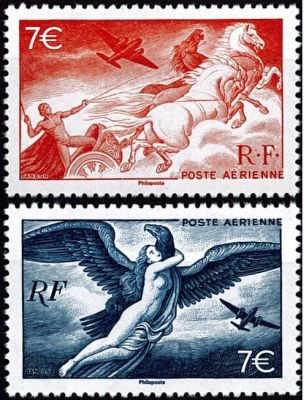 2025 - France Poste A�rienne n� 100A/101A - Mythologie (type n� PA18/19) (n� 10)
