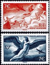 2025 - France Poste A&eacute;rienne n&deg; 100A/101A - Mythologie (type n&deg; PA18/19) (n&deg; 10)