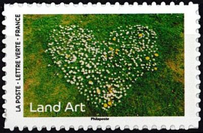 2025 - France Timbre adh�sif n� 2377a - Marguerites en forme de coeur  (Papier dos blanc)