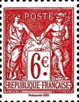2025 - Timbre France - Centenaire de l\'Exposition Internationale de Timbres-Poste