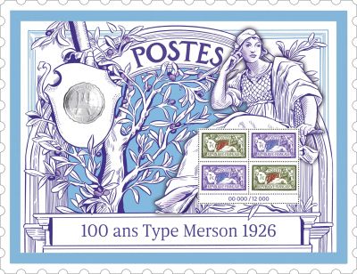 2026 - France Affiche n� AFF....  - 100 ans Type Merson 1926