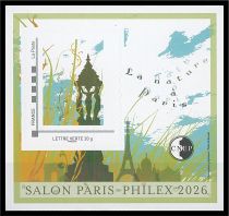 2026 - France Bloc CNEP n&deg; 104 - Salon ParisPhilex - Paris 2026