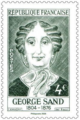 2026 - France Timbre n� 5995 - Georges Sand 