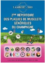 2ème Répertoire Lambert des plaques de muselets génériques de Champagne édition 2019