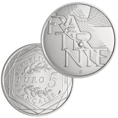 5 EUROS ARGENT - FRANCE - VALEURS DE LA R�PUBLIQUE - FRATERNIT� - 2013