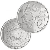 5 EUROS ARGENT - FRANCE - VALEURS DE LA RÉPUBLIQUE - LIBERTÉ - 2013