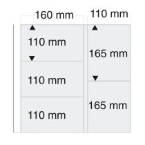 5 Feuilles pour 10 cartes postales modernes format mixte fond blanc Safe