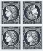 5305a - Timbre France Paire t�te-b�che C�r�s 0.88 2019