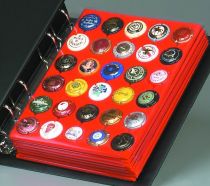 Album Champagne Standard pages rouges Safe