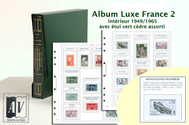 ALBUM CARTES POSTALES LUXE + recharges (CP anciennes) - Yvert et Tellier -  Philatélie et Numismatique