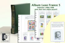 Album France Luxe 5 - 1990/1998 pour Timbres AV