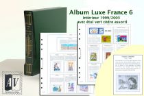 Album France Luxe 6 - 1999/2003 pour Timbres AV