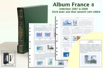 Album France Luxe 8 - 2007/2009 pour Timbres AV