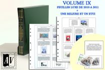 Album France Luxe 9 - 2010/2012 pour Timbres AV