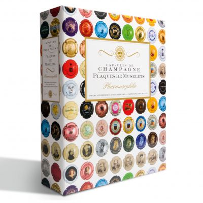 Album Grande Champ Illustr� 210 Plaques de Muselets de Champagne 