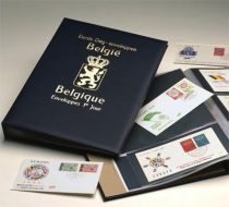 Album Luxe FDC Belgique I Noir