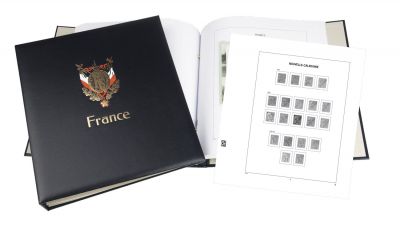 Album Luxe Nouvelle Cal�donie 1859 -1958 pour Timbres DAVO