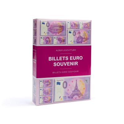 Album pour 420 billets � Euro Souvenir � Leuchtturm