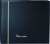 Album Standard noir pour Cartes Postales modernes pages blanches SAFE