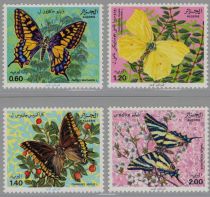 Algérie 740_43 Papillons 1981