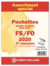 Assortiment de pochettes de protection France FS/FO 2020/2ème semestre YVERT