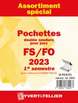 Assortiment de pochettes de protection France FS/FO 2023/1er semestre YVERT