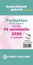 Assortiment de pochettes de protection France FS/FO autoadhésif 2020/1er semestre YVERT 