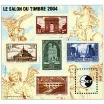 Bloc CNEP Salon du Timbre Paris 2004