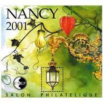 Bloc CNEP Salon Philatelique de Nancy 2001