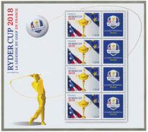 Bloc Timbres France Ryder Cup 2018