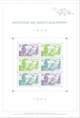 Bloc tirage limit� Saint Exupery 8000 Exemplaires 2021 
