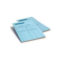 Carnet pour circulations 16 pages avec bandes Yvert