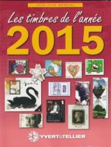 Catalogue des Timbres de l\'Année 2015 Yvert et Tellier