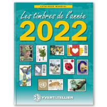 Catalogue des Timbres de l\'Année 2023 Yvert et Tellier