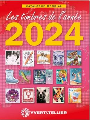 Catalogue des Timbres de l\'Ann�e 2024 Yvert et Tellier