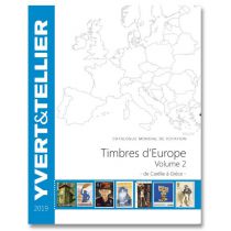 Catalogue Europe Volume 2 Cotation Timbres Carélie à Grèce 2019 Yvert et Tellier