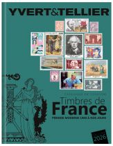 Catalogue France Tome 1 Cotation Timbres 2026 Yvert et Tellier