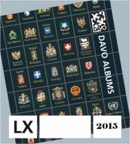 2015 Feuilles Annuelles Luxe pour Timbres DAVO