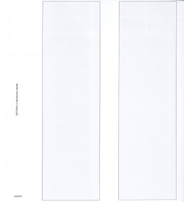 Feuille AV C2 GF pour 2 carnets adh�sifs grand format AV Editions