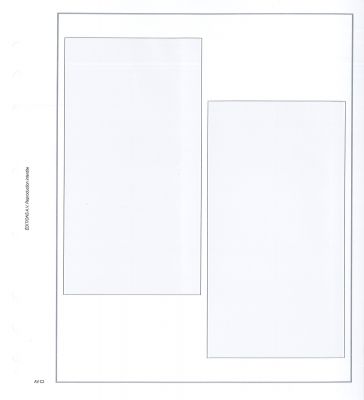 Feuille AV C2 pour 2 carnets adh�sifs AV Editions