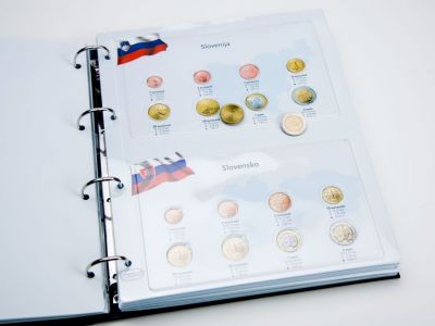 Feuille Euro Monnaie Slovenie-R�publique Slovaque