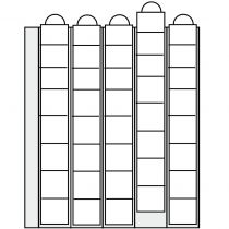 Feuilles (2) Premium pour 30 pièces de 2 Euros Safe